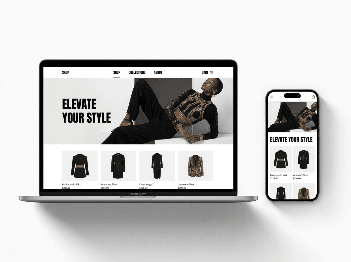 Sample Project — Fashion Retailer — Shopify Store Setup